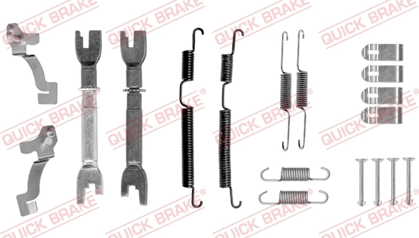 Accessory Kit, brake shoes